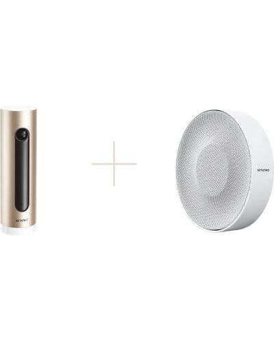 Смарт вътрешна сирена Netatmo, златиста
