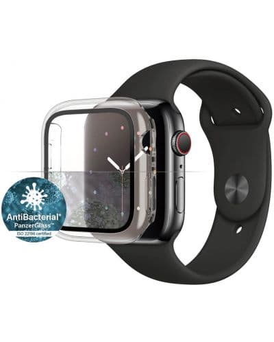 Стъклен протектор PanzerGlass - AntiBact, Apple Watch 4/5/6/SE, 44 mm