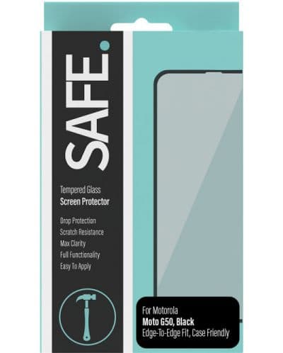 Стъклен протектор Safe - CaseFriendly, Moto G50