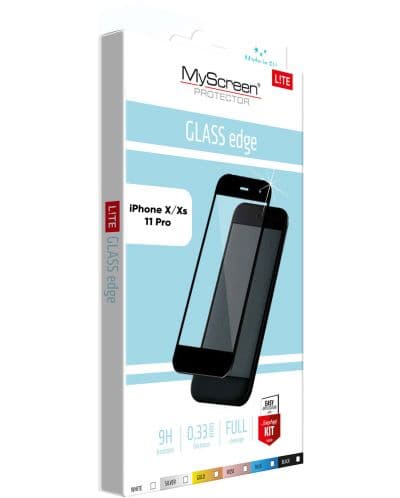 Стъклен протектор My Screen Protector - Lite Edge, iPhone X/Xs/11 Pro