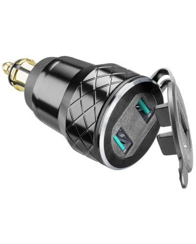 Зарядно за мотор Interphone - 8189, USB-A, 23W, черно
