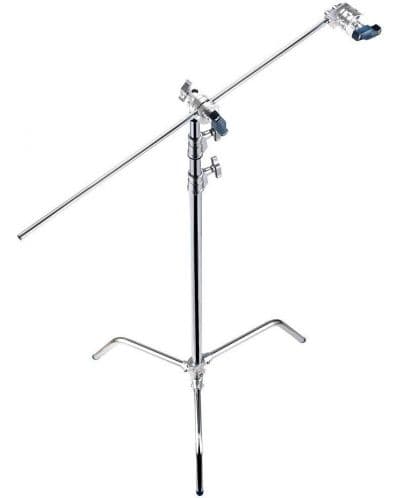 Статив Manfrotto Avenger C-STAND KIT 33 - с фиксирана колона, шпага и грип глава - хромиран