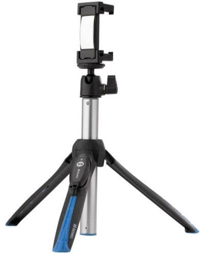 Мини статив и селфи стик Benro - BK15, 18 - 81cm, черен