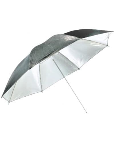 Отражателен чадър Visico - UB-003, 100cm, сребрист