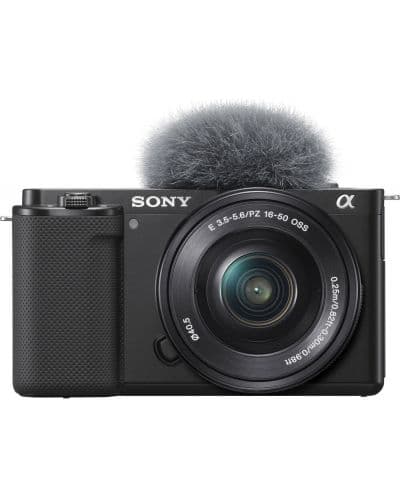 Компактен фотоапарат за влогинг Sony - ZV-E10, E PZ 16-50mm f/3.5-5.6