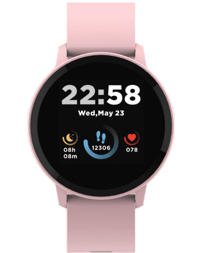 Смарт часовник Canyon - Lollypop CNS-SW63PP, 1.3", розов