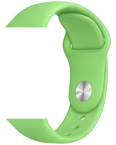 Каишка Trender - Silicone, Apple Watch, 44/45 mm, зелена