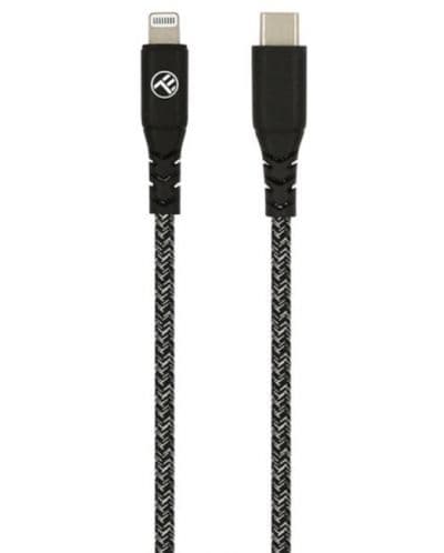 Кабел Tellur - Green Data, USB-C/Lightning, 1 m, черен