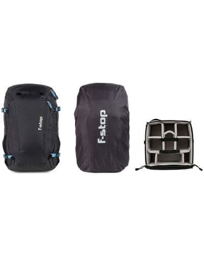 Раница F-Stop - Kashmir UL, Medium, 30l, черна + чанта и дъждобран