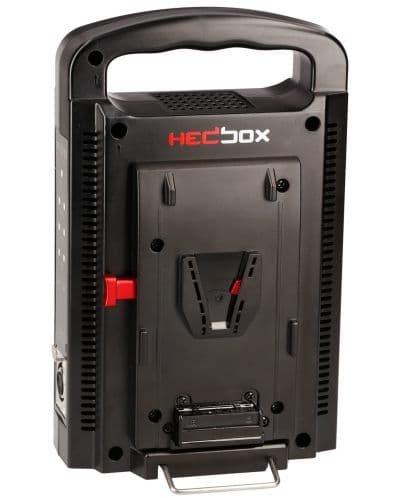 Двойно зарядно устройство Hedbox - PR-DC100 V-Lock, черно