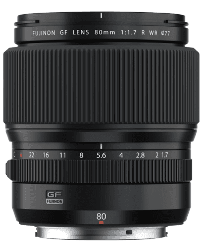 Обектив Fujifilm - GF, 80mm, f/1.7 R WR